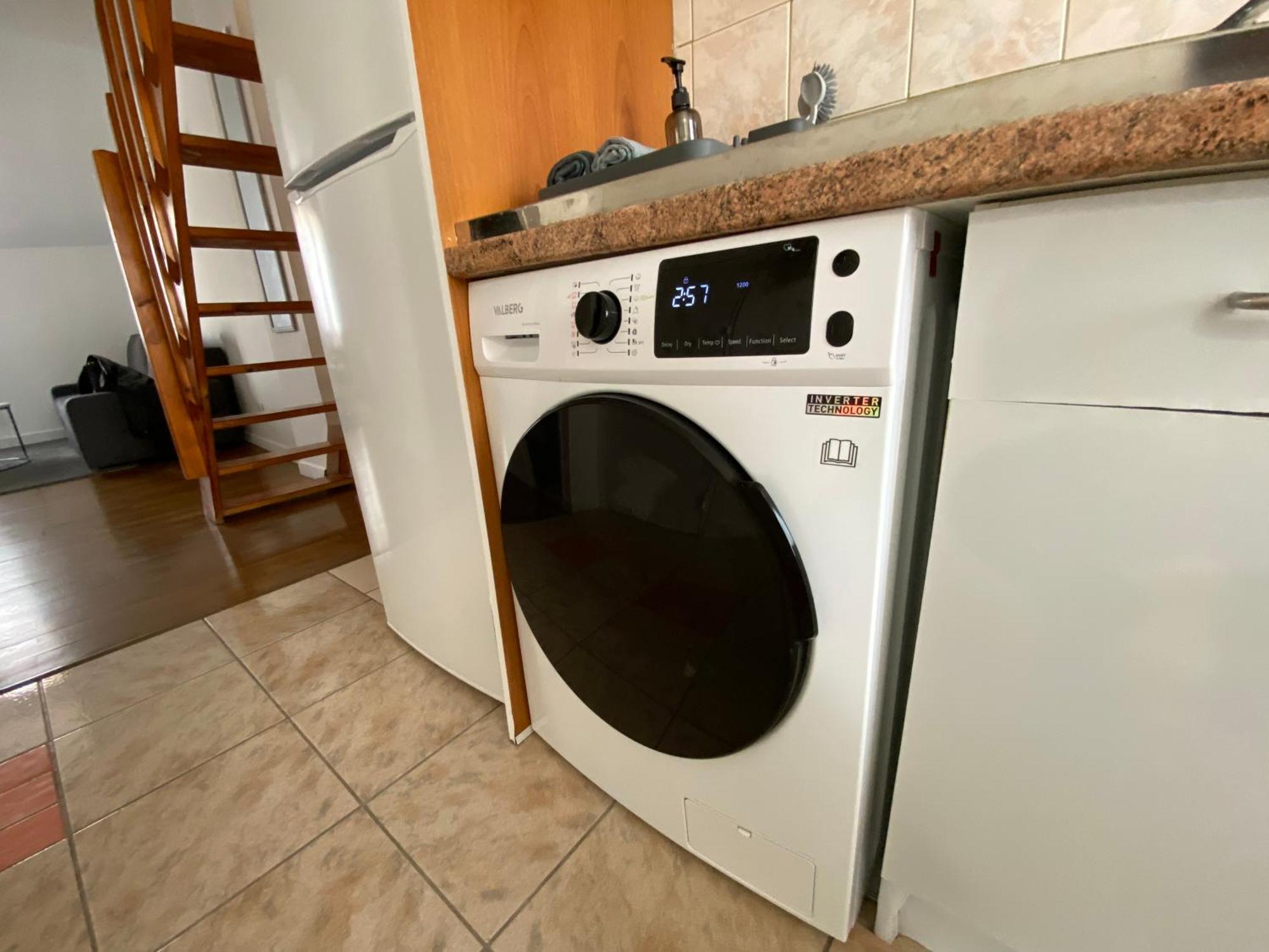 Duplex Minimaliste - 30 Min De Paris Apartment Saint-Ouen-l'Aumone Luaran gambar